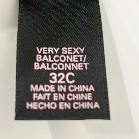 NEW Victoria’s Secret Ruffle Lace very Sexy Balconet Bra Ivory Crochet 32C - Picture 7 of 7